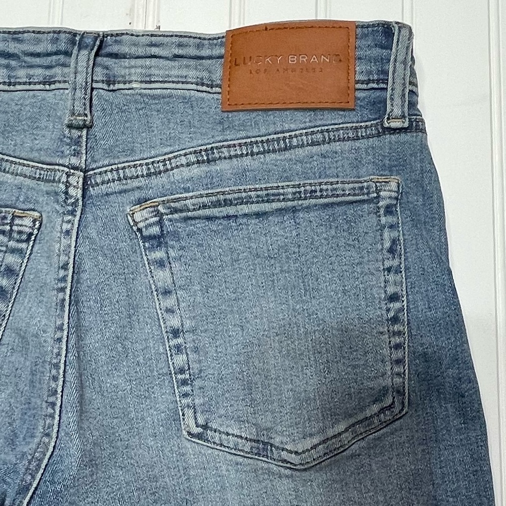 Lucky Brand NWOT Bridgette Button Fly Crop Skinny Jeans Size 2 - Picture 9 of 14